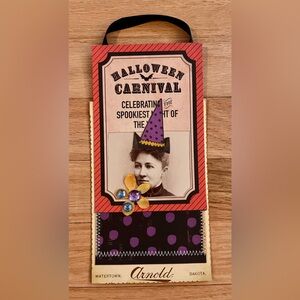 Halloween Carnival Decorative Wall Art